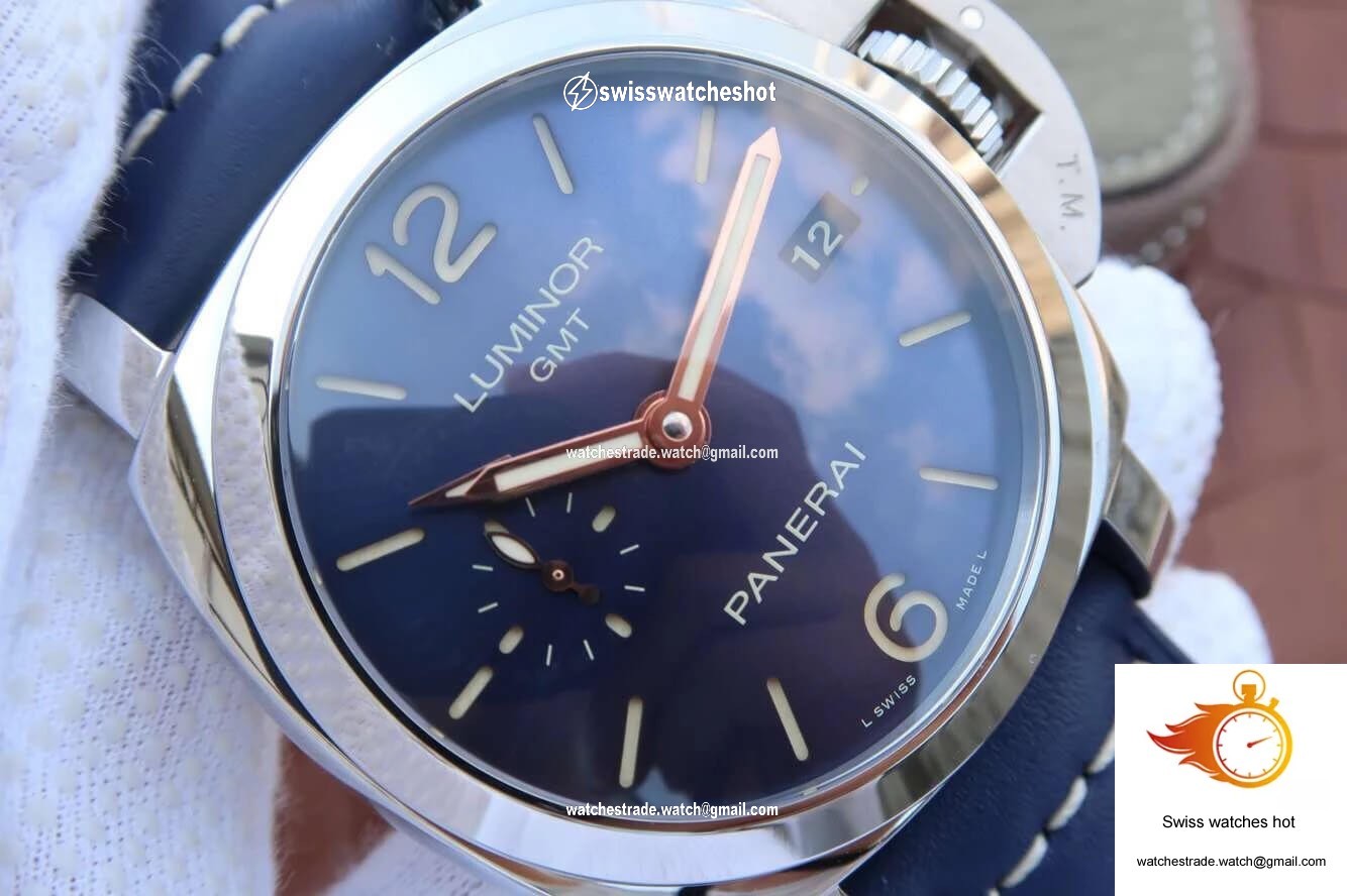 Panerai Luminor 1950 PAM00688 VS Factory Blue Dial 4