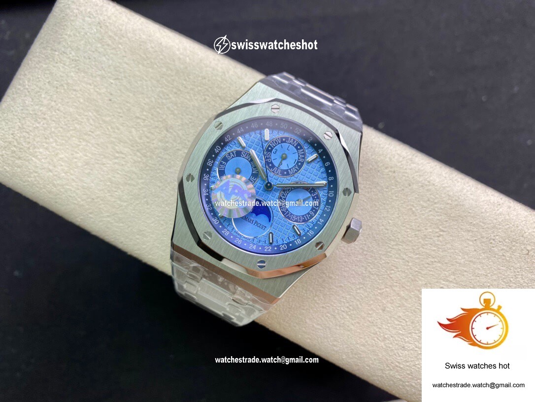 Audemars Piguet Royal Oak 26574PT.OO.1220PT.01 APS Factory Blue Dial 4