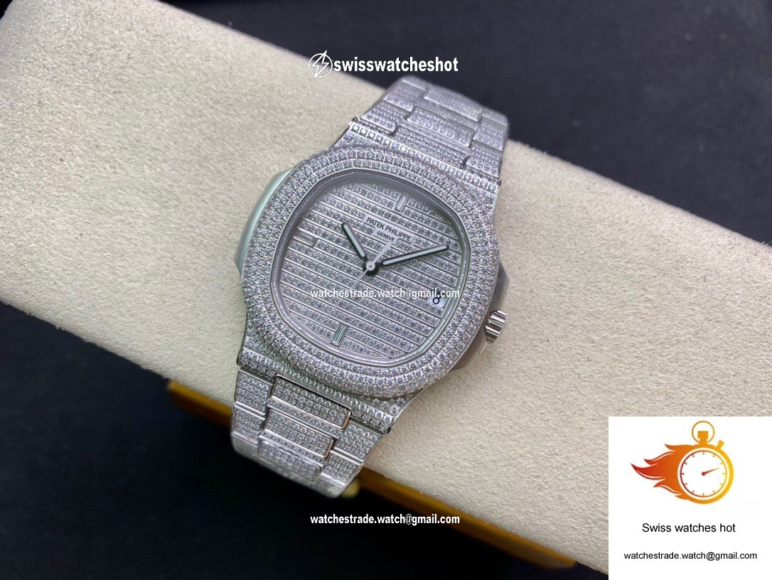 Patek Philippe Nautilus 5719/1G-001 PPF Factory Diamond Dial 4