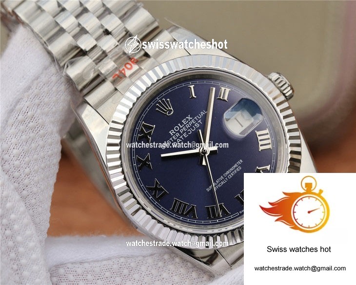 Rolex Datejust 36MM GM Factory Blue Dial 4