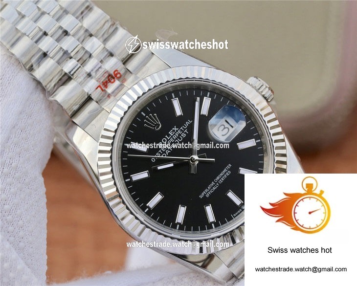 Rolex Datejust M126234-0015 GM Factory Black Dial 4