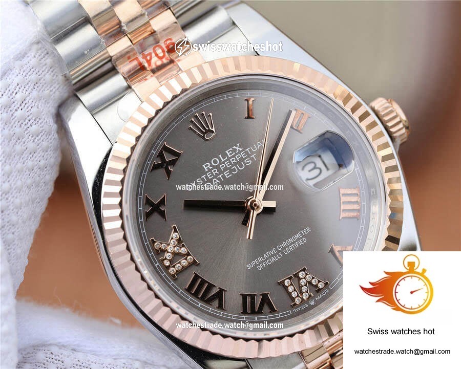 Rolex Datejust M126231-0023 36MM GM Factory Grey Dial 4