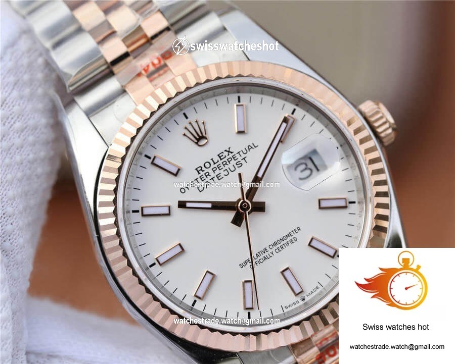 Rolex Datejust M126231-0017 36MM GM Factory Rose Gold 4