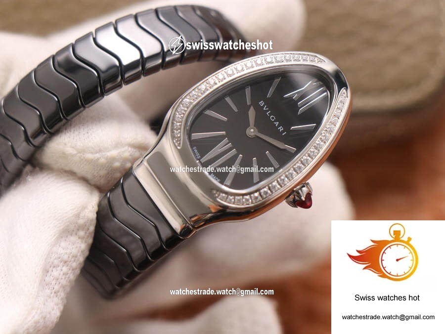 Bvlgari Serpenti BV Factory Black Dial 4