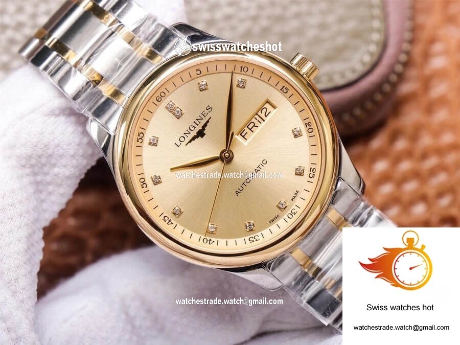 Longines Master Collection L2.755.5.37.7 KY factory Gold Dial 4