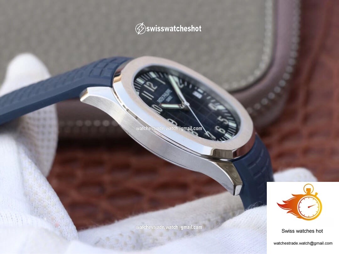 Patek Philippe Aquanaut 5168G-001 ZF Factory Blue Dial 4