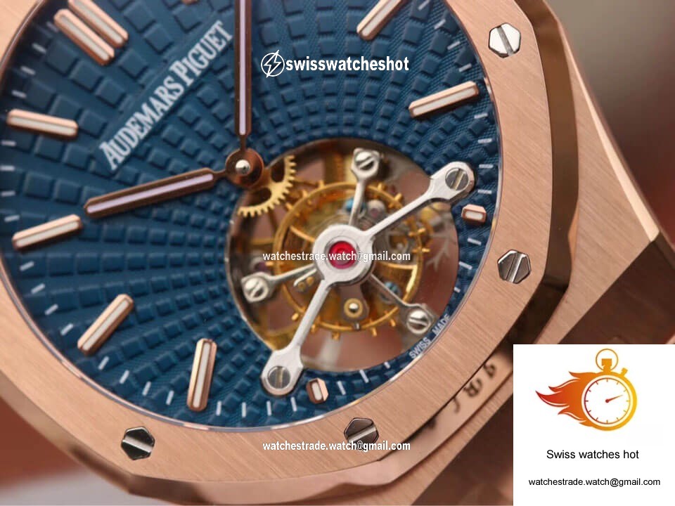Audemars Piguet Royal Oak Tourbillon 26522OR.OO.1220OR.01 JF Factory Rose Gold 4