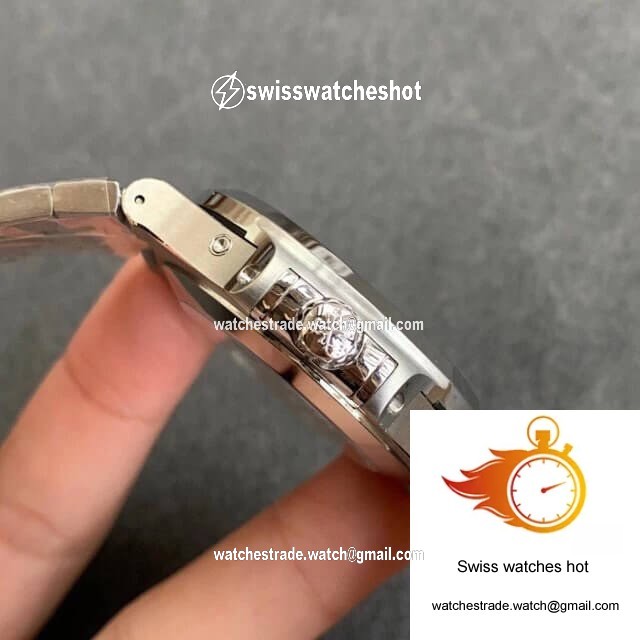 Patek Philippe Nautilus 5726/1A-001 Moonphase GR Factory Stainless Steel Strap 4