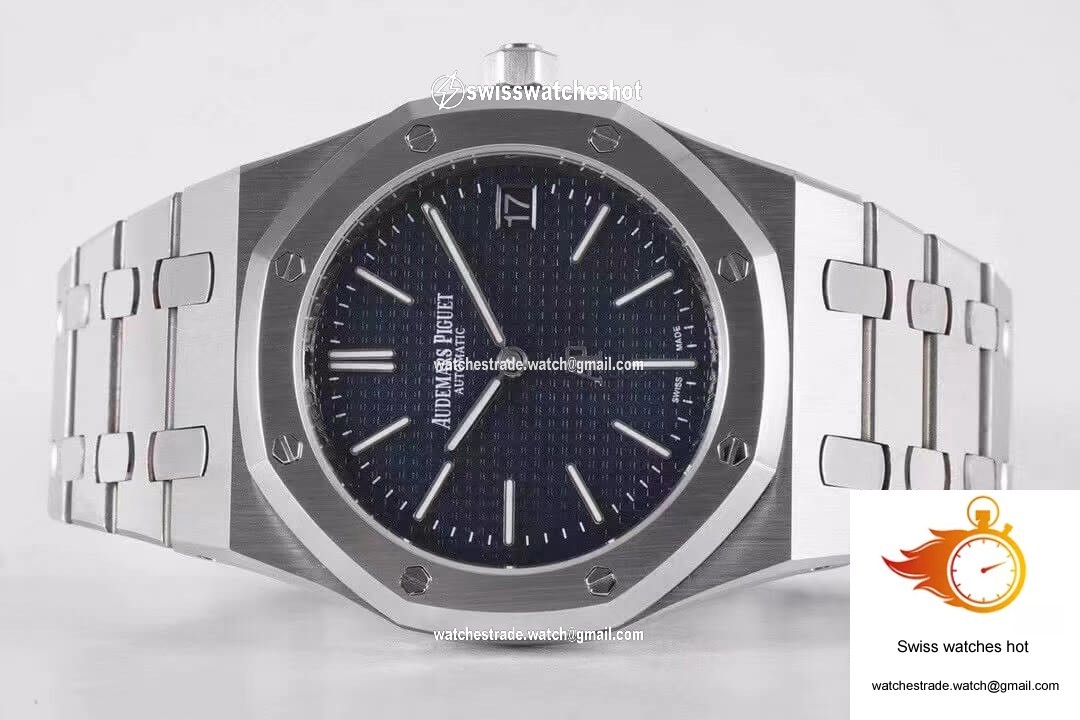 Audemars Piguet Royal Oak 15202ST.OO.1240ST.01 KZ Factory Blue Dial 4