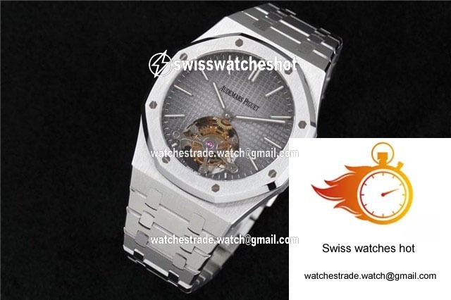 Audemars Piguet Royal Oak Tourbillon Extra Thin 26510PT.OO.1220PT.01 R8 Factory Dark Grey Dial 4