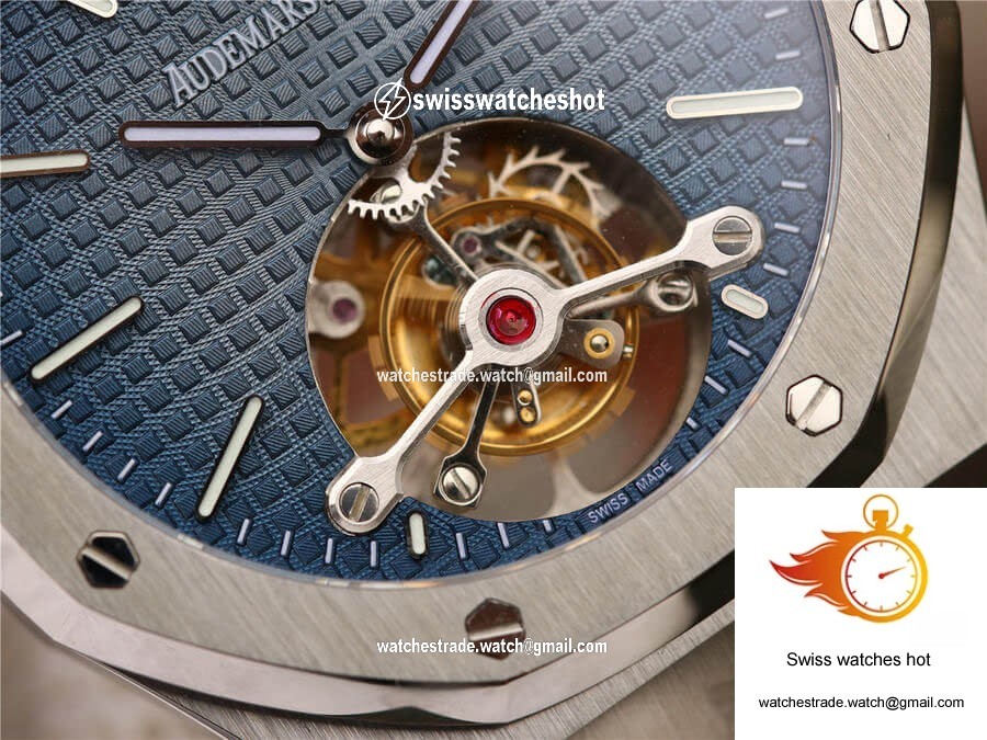 Audemars Piguet Royal Oak Tourbillon Extra Thin 26510IP.OO.1220IP.01 R8 Factory Blue Gradient Dial 4