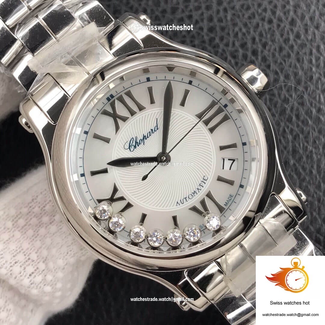Chopard Happy Diamonds 278559-3002 YF Factory Silver Dial 4