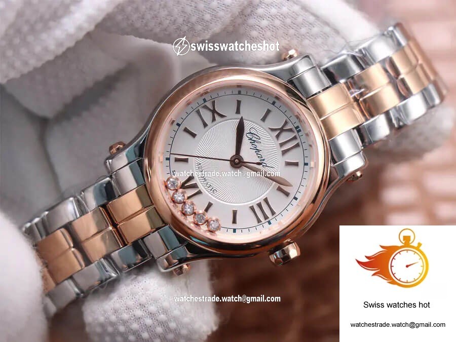 Chopard Happy Diamonds 278573-6014 YF Factory Rose Gold 4