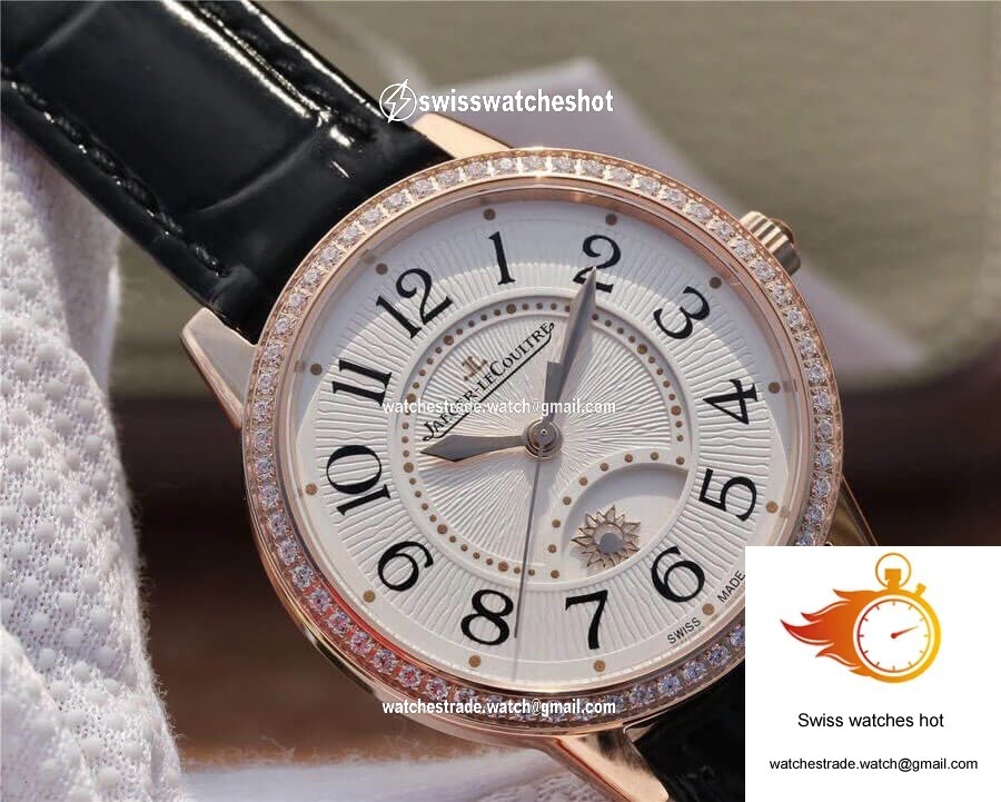 Jaeger LeCoultre Rendez Vous 3442430 ZF Factory Rose Gold Silver Dial 4