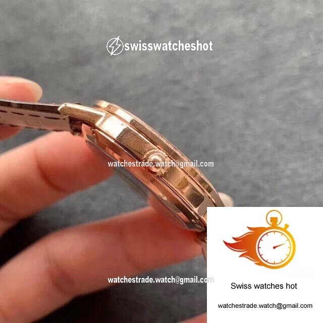Jaeger LeCoultre Rendez Vous 3442440 ZF Factory Rose Gold Silver Dial 4