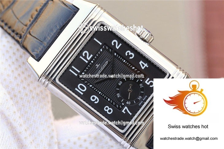 Jaeger-LeCoultre Reverso Q3738470 Stainless Steel Black Dial 4