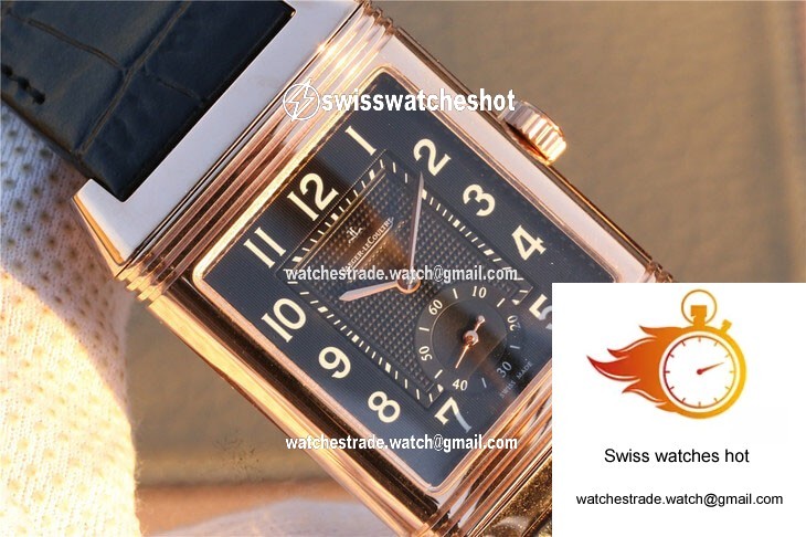 Jaeger-LeCoultre Reverso Q3732470 Rose Gold Black Dial 4