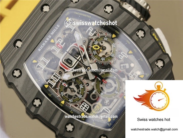 Richard Mille RM11-03 KV Factory Carbon Fiber Case 4