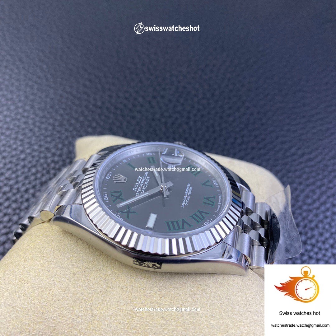 Rolex Datejust M126334-0022 Clean Factory Grey Dial 4