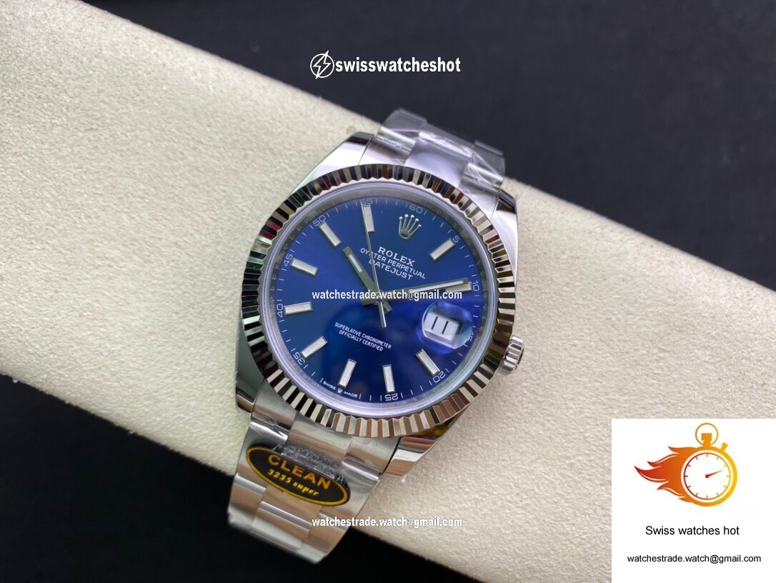 Rolex Datejust M126334-0001 Clean Factory Blue Dial 4