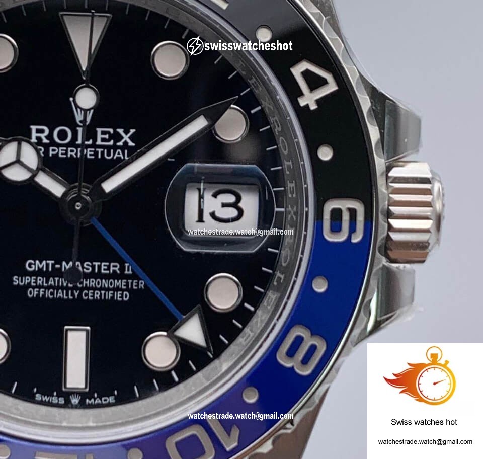 Rolex GMT Master II 116710BLNR-78200 Clean Factory Black Dial 4