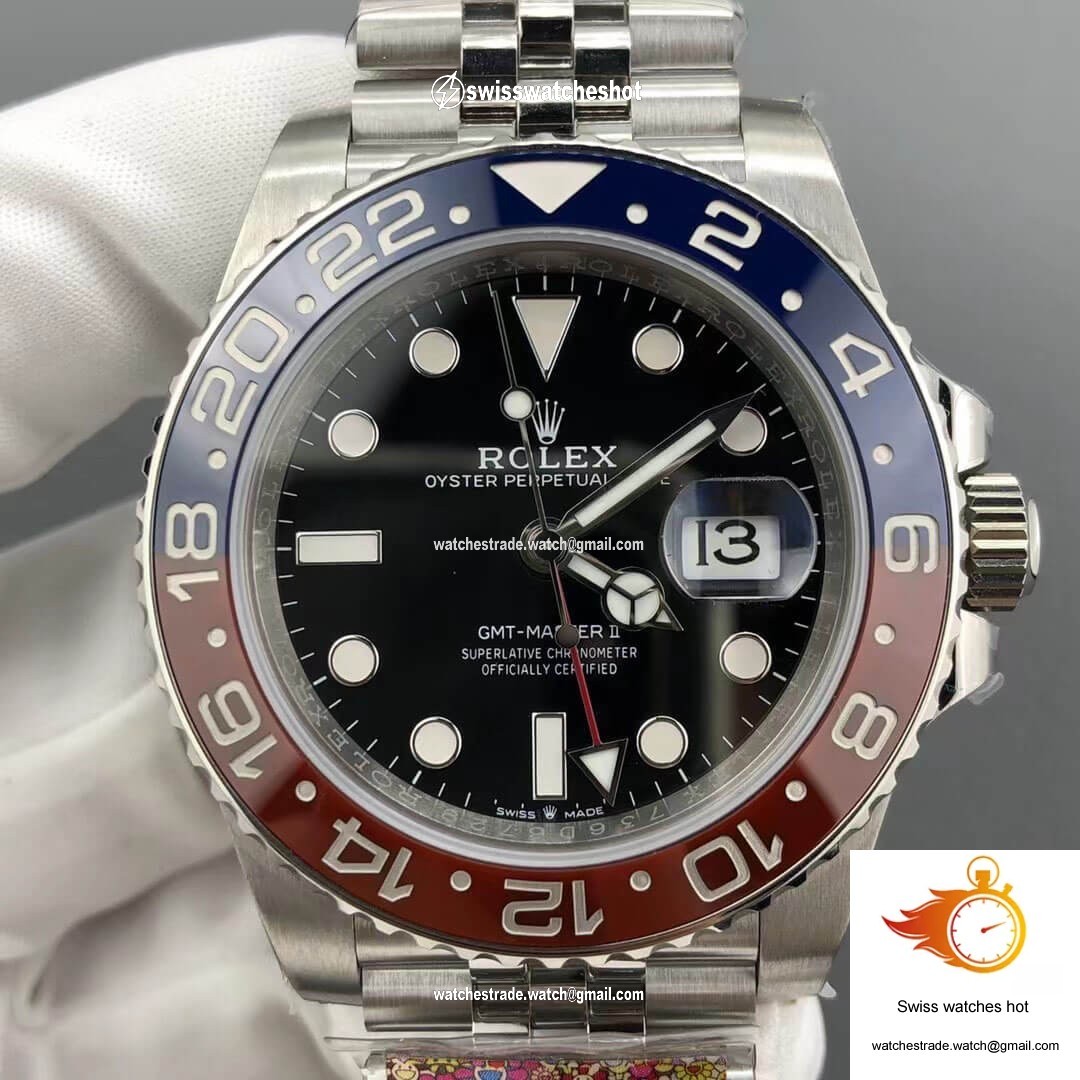 Rolex GMT Master II M126710BLRO-0001 Clean Factory Black Dial 4