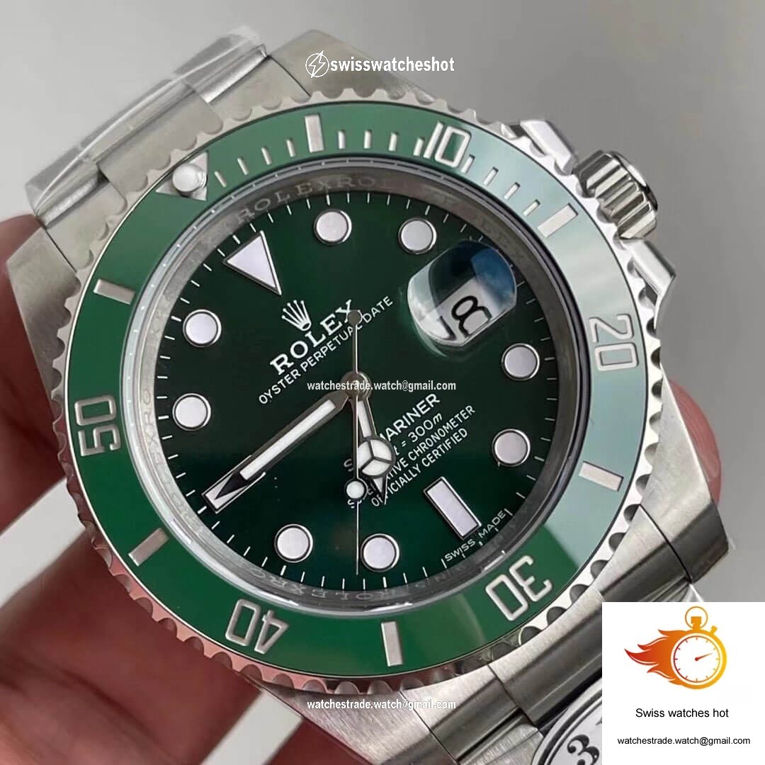 Rolex Submariner 116610LV-97200 Clean Factory V4 Green Dial 4