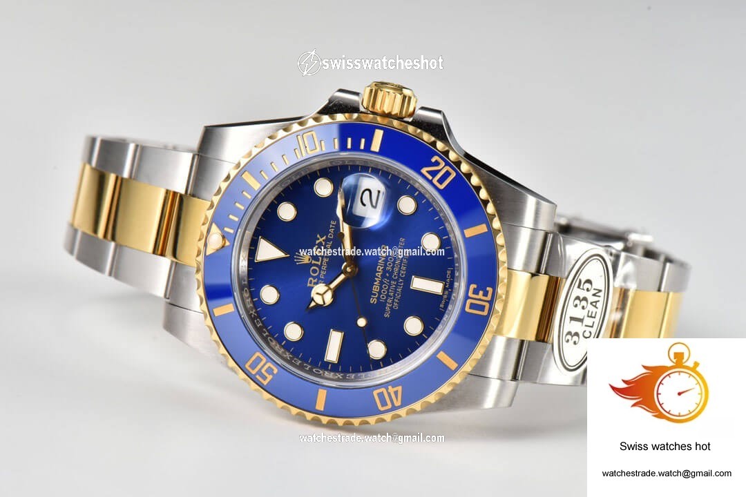 Rolex Submariner 116613LB-97203 Clean Factory V4 Blue Dial 4