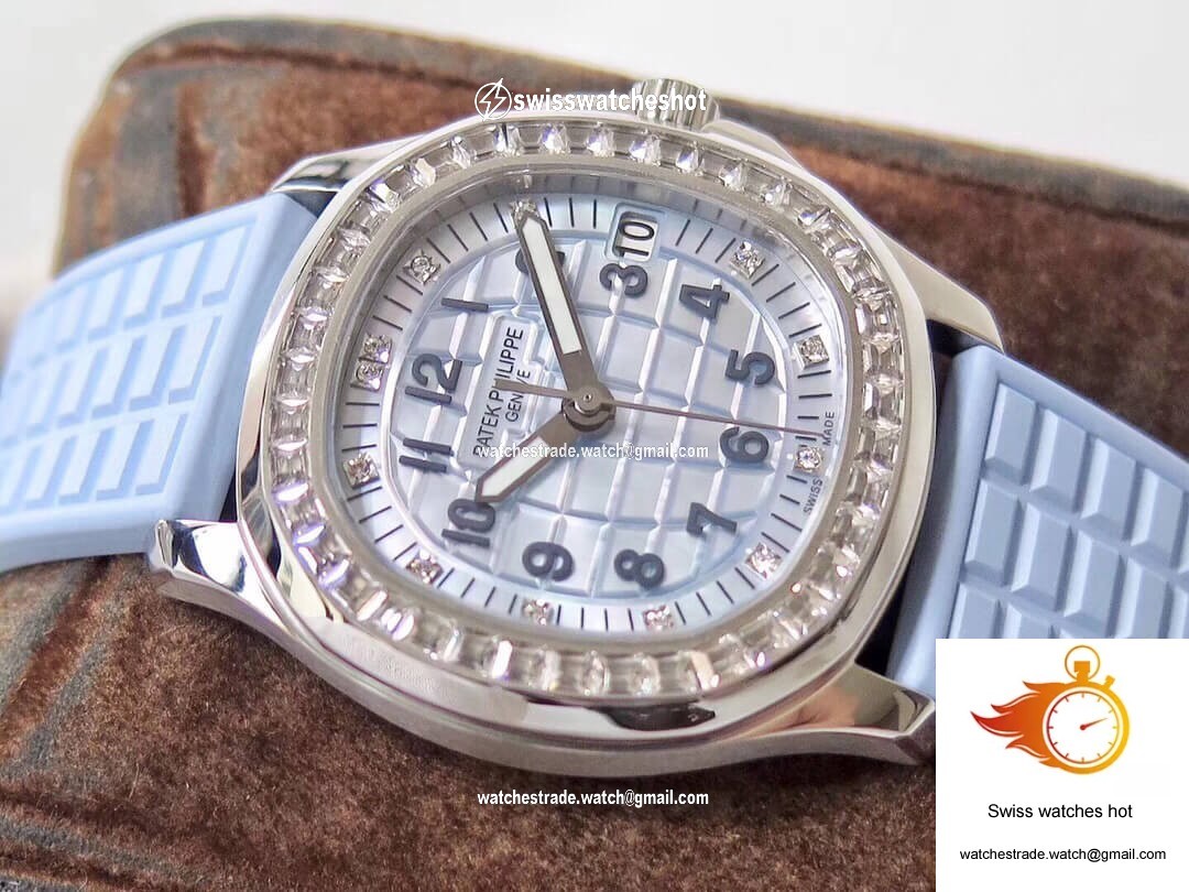 Patek Philippe Aquanaut 5072G-001 PPF Factory Light Blue Dial 4