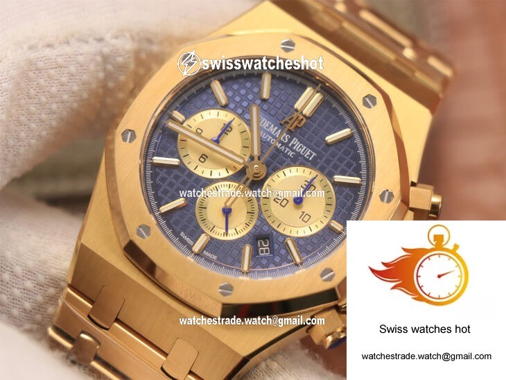Audemars Piguet Royal Oak Chronograph 26331BA.OO.1220BA.01 OM Factory Blue Dial 4