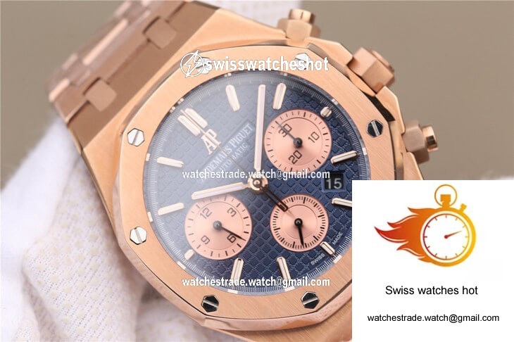 Audemars Piguet Royal Oak Chronograph 26331OR.OO.1220OR.01 OM Factory Blue Dial 4