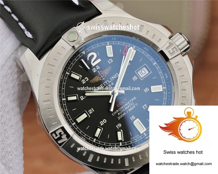Breitling Colt Automatic A1738811/BD44/435X/A20BA.1 GF Factory Black Dial 4