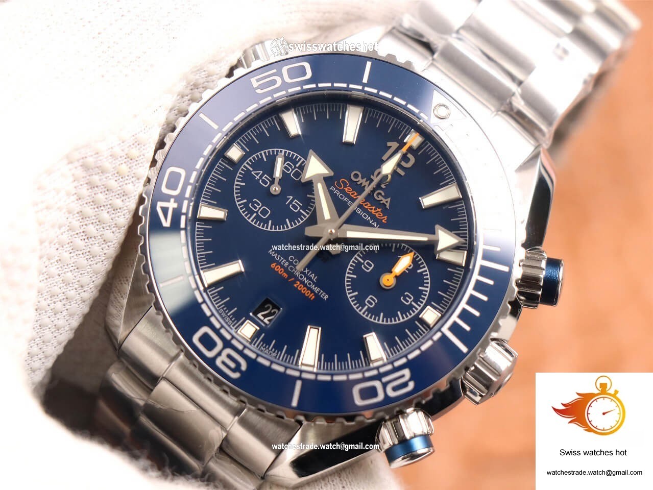 Omega Seamaster Ocean Universe 600M 215.30.46.51.03.001 OM Factory V3 Blue Dial 4