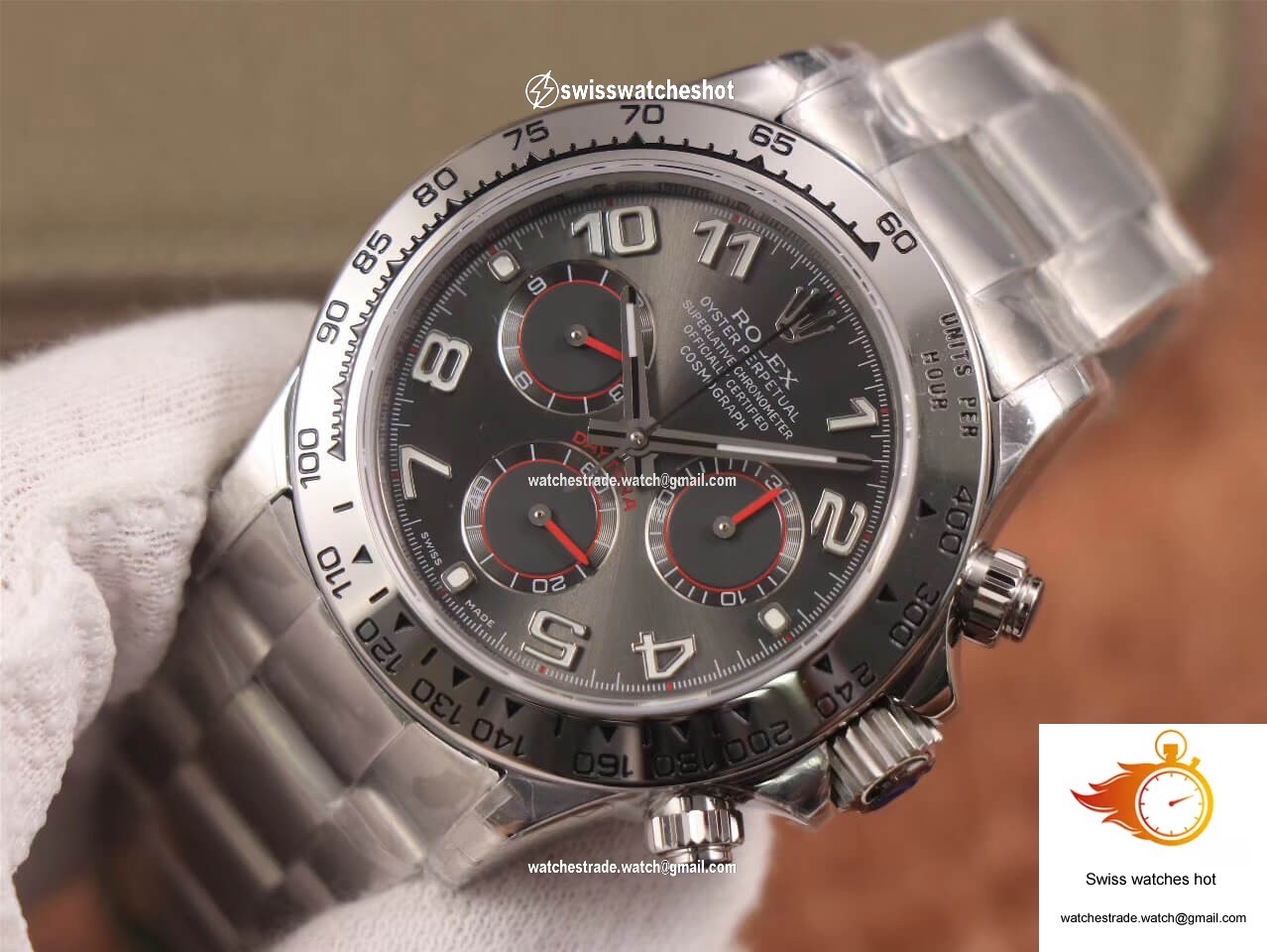 Rolex Daytona Cosmograph 116509 JH Factory Stainless Steel 4