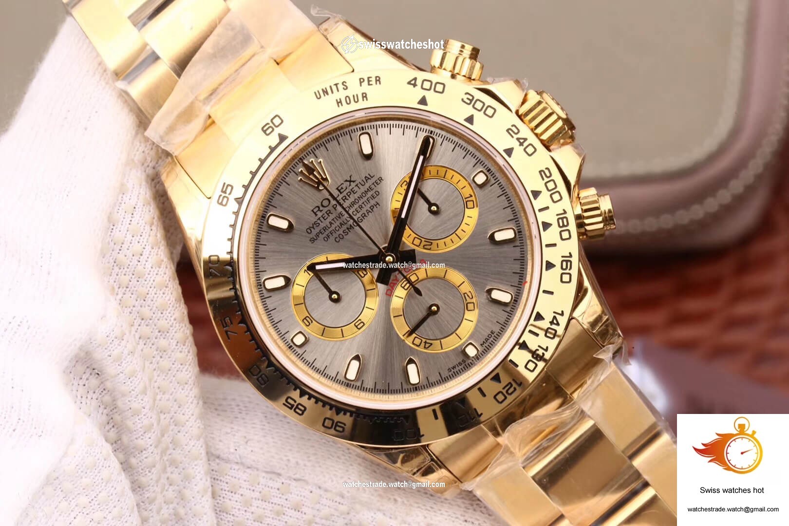 Rolex Daytona Cosmograph 116508 JH Factory Silver Dial 4