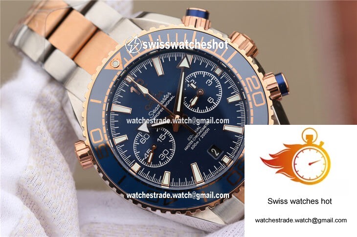 Omega Seamaster Ocean Planet 600M 215.20.46.51.03.001 OM Factory Blue Dial 4