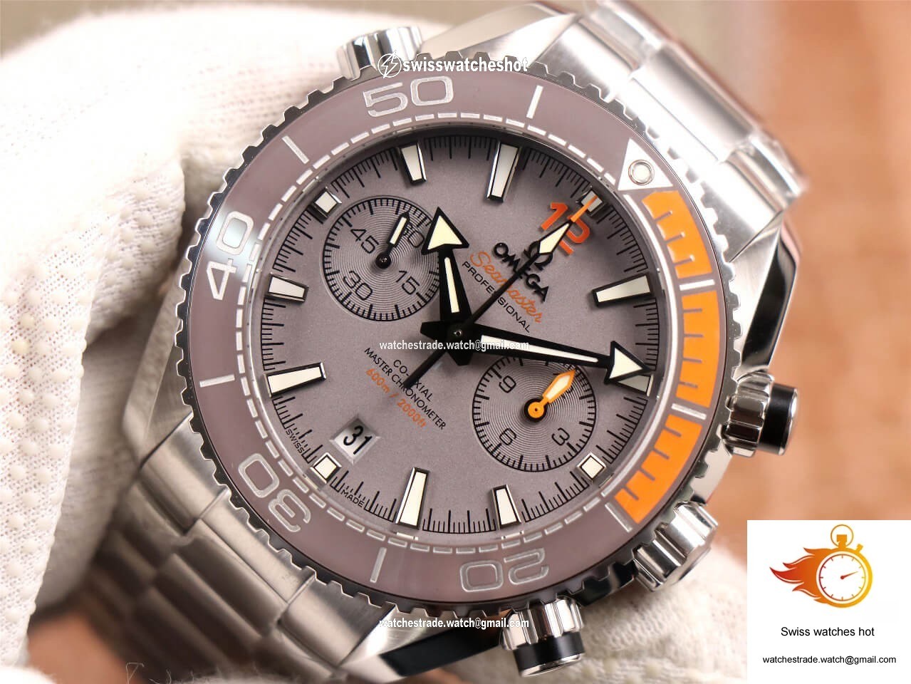 Omega Seamaster Ocean Universe 600M 215.90.46.51.99.001 OM Factory V3 Grey Dial 4