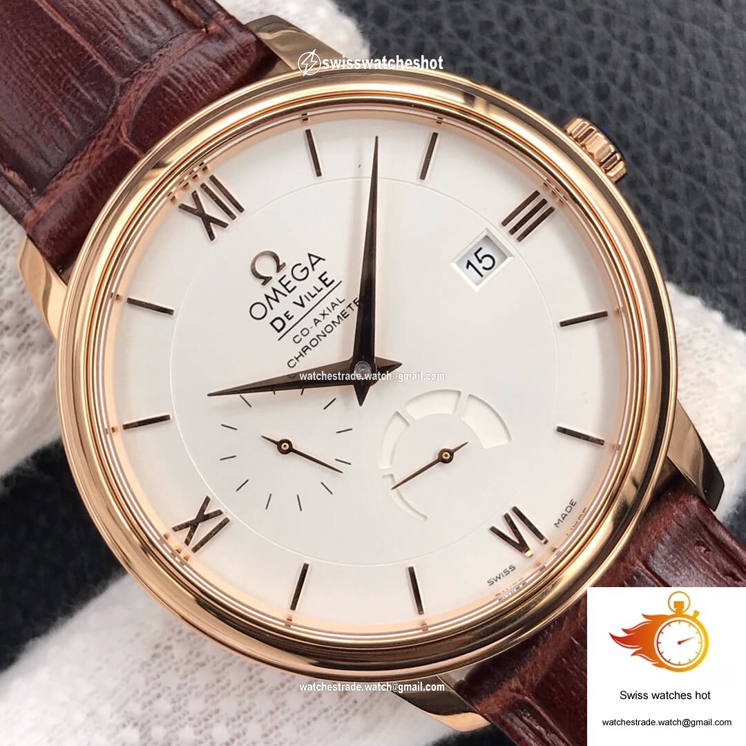 Omega De Ville 424.53.40.21.02.001 ZF Factory Red Gold 4