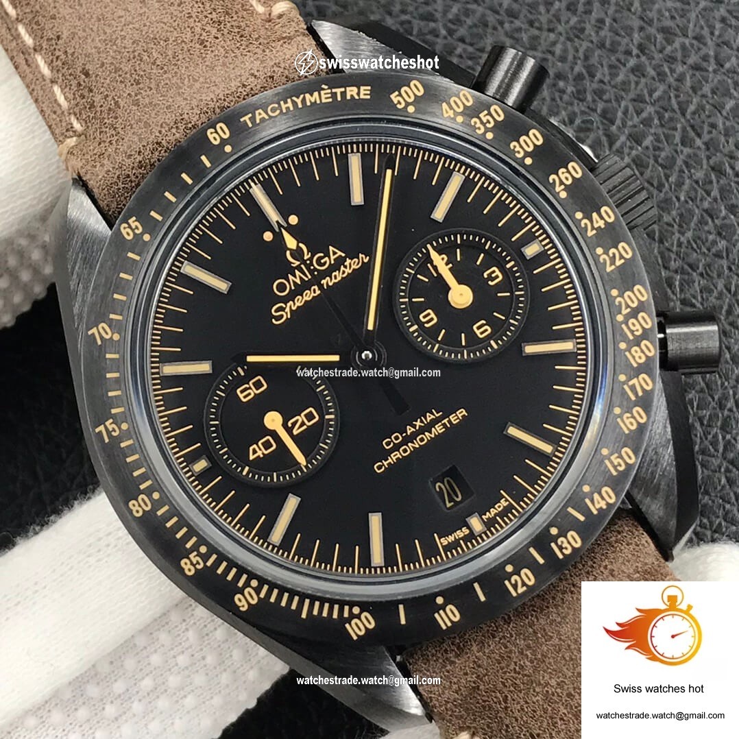 Omega Speedmaster 311.92.44.51.01.006 OM Factory V2 Dark Side Of The Moon Black 4