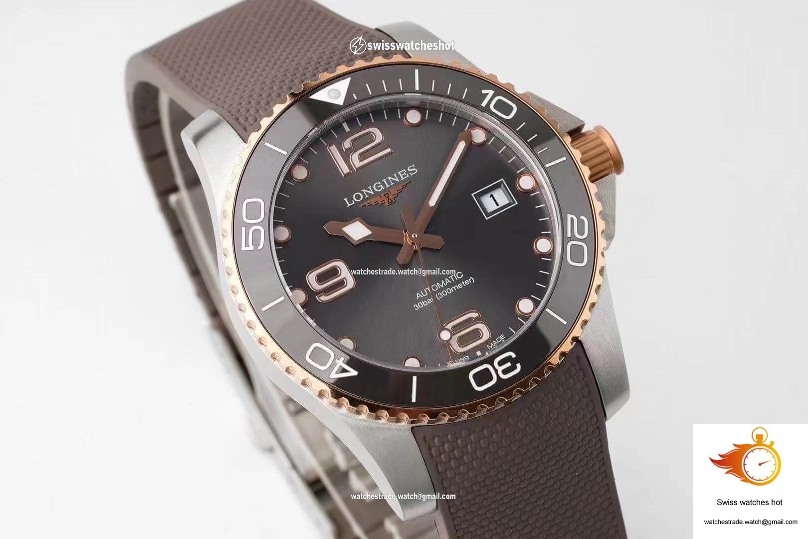Longines Concas L3.781.3.78.9 ZF Factory Grey Dial 4