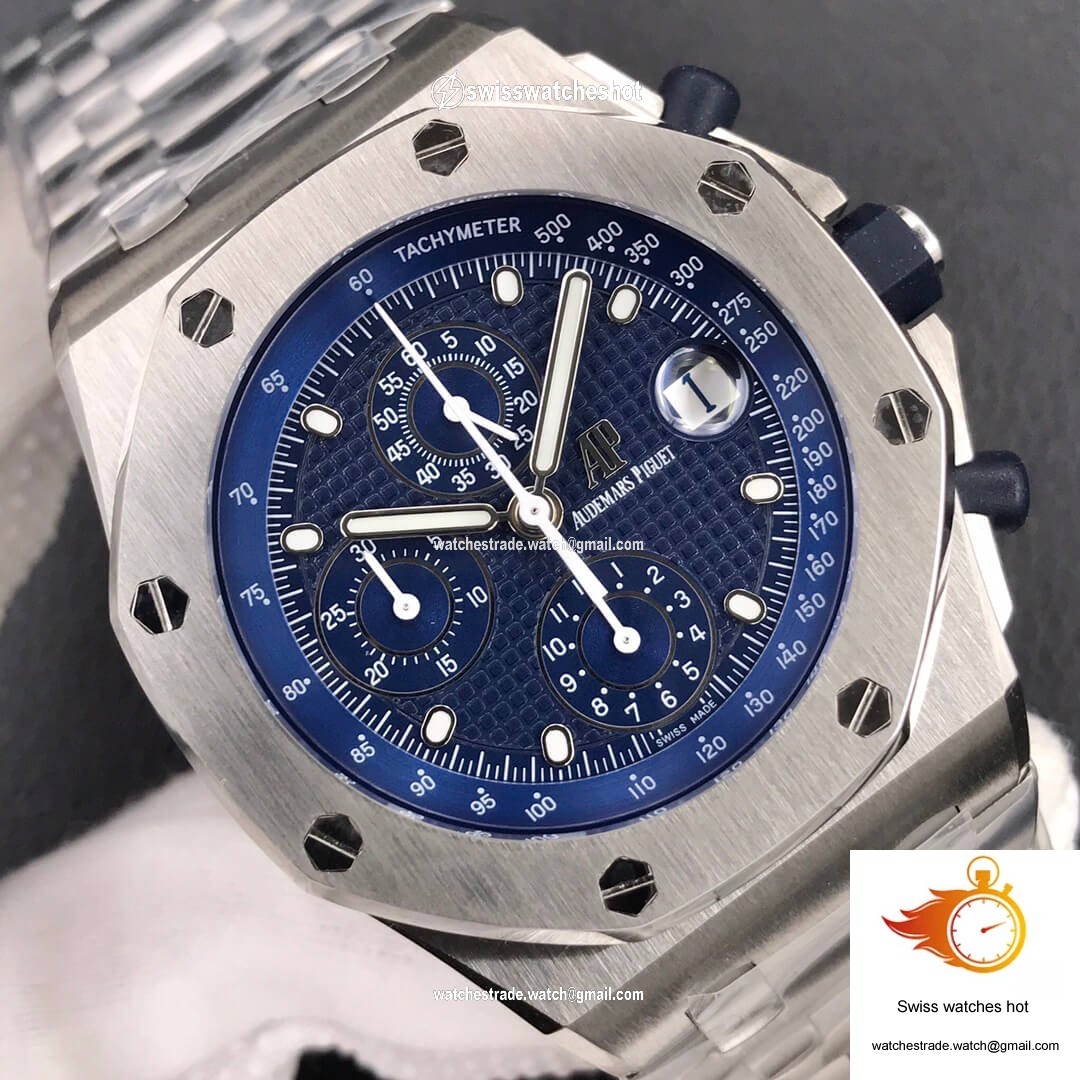 Audemars Piguet Royal Oak Offshore 26237ST JF Factory Blue Dial 4