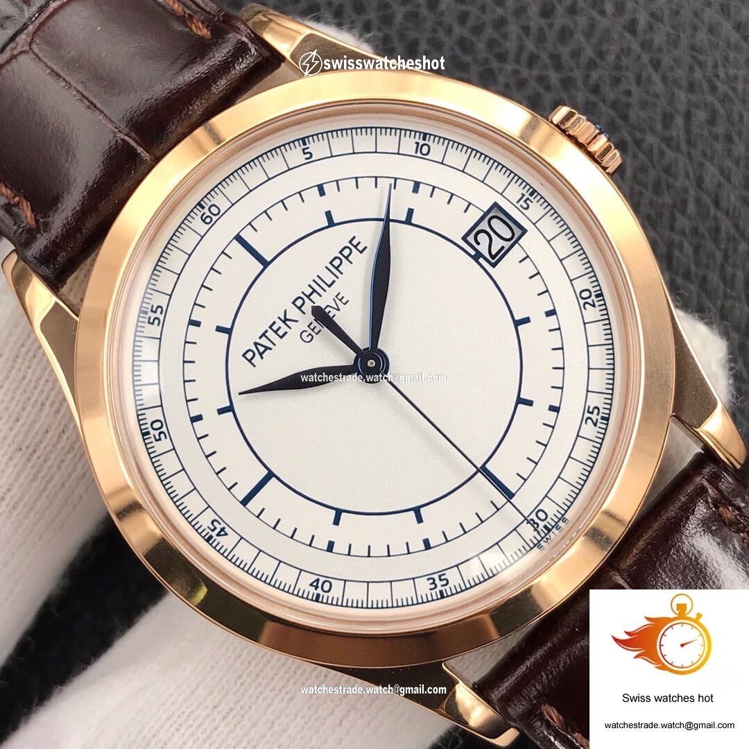Patek Philippe Calatrava 5296R-001 ZF Factory Rose Gold 4