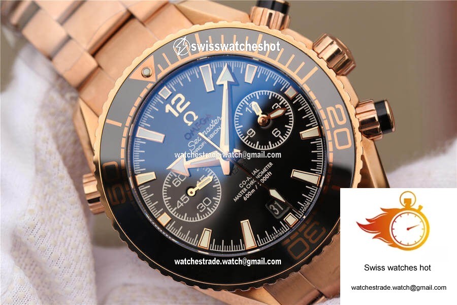 Omega Seamaster Ocean Universe Timing 232.63.46 OM Factory Black Dial 4