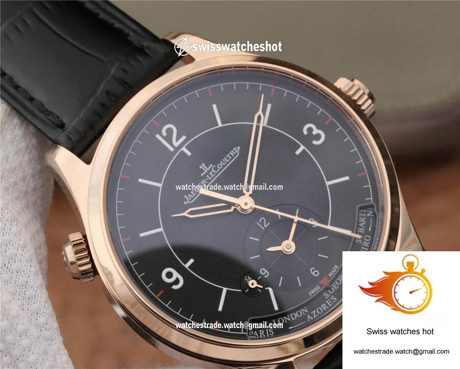 Jaeger LeCoultre Master 1428530 TF Factory Black Dial 4