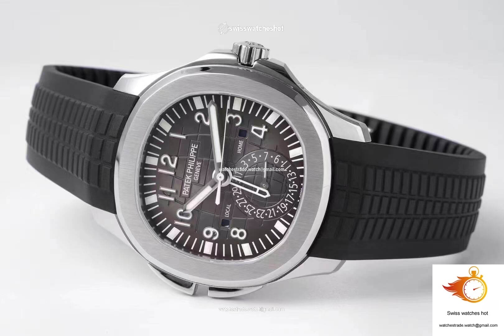 Patek Philippe Aquanaut 5164A-001 ZF Factory Black Dial 4