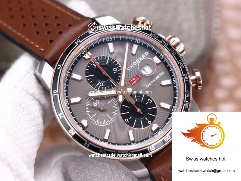 Chopard Classic Racing Mille Miglia GTS Chronograph 168571-6002 V7 Factory Gray Dial 4
