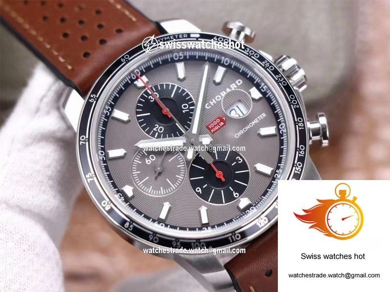 Chopard Classic Racing Mille Miglia GTS Chronograph 168571-3004 V7 Factory Gray Dial 4