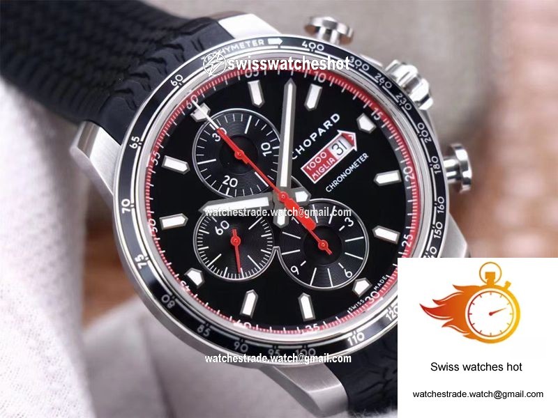 Chopard Classic Racing Mille Miglia GTS Chronograph 168571-3001 V7 Factory Black Dial 4