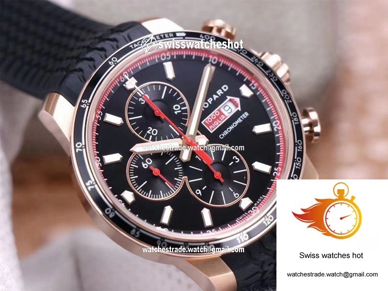 Chopard Classic Racing Mille Miglia GTS Chronograph 161293-5001 V7 Factory Black Dial 4