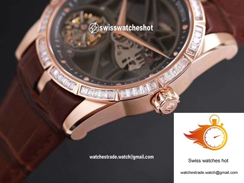 Roger Dubuis Excalibur RDDBEX0404 JB Factory V3 Rose Gold Tourbillon 4